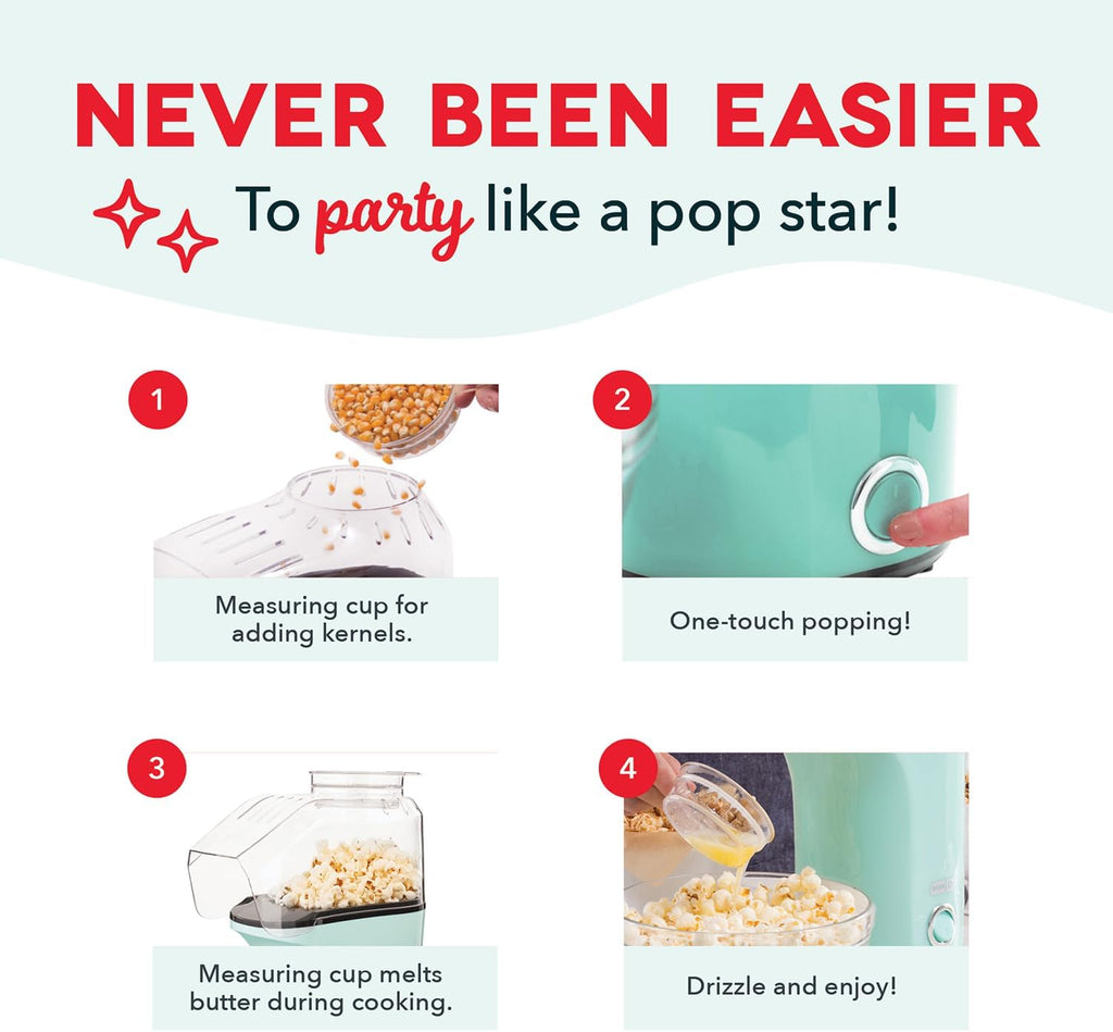 DASH™ Fresh Pop Popcorn Maker