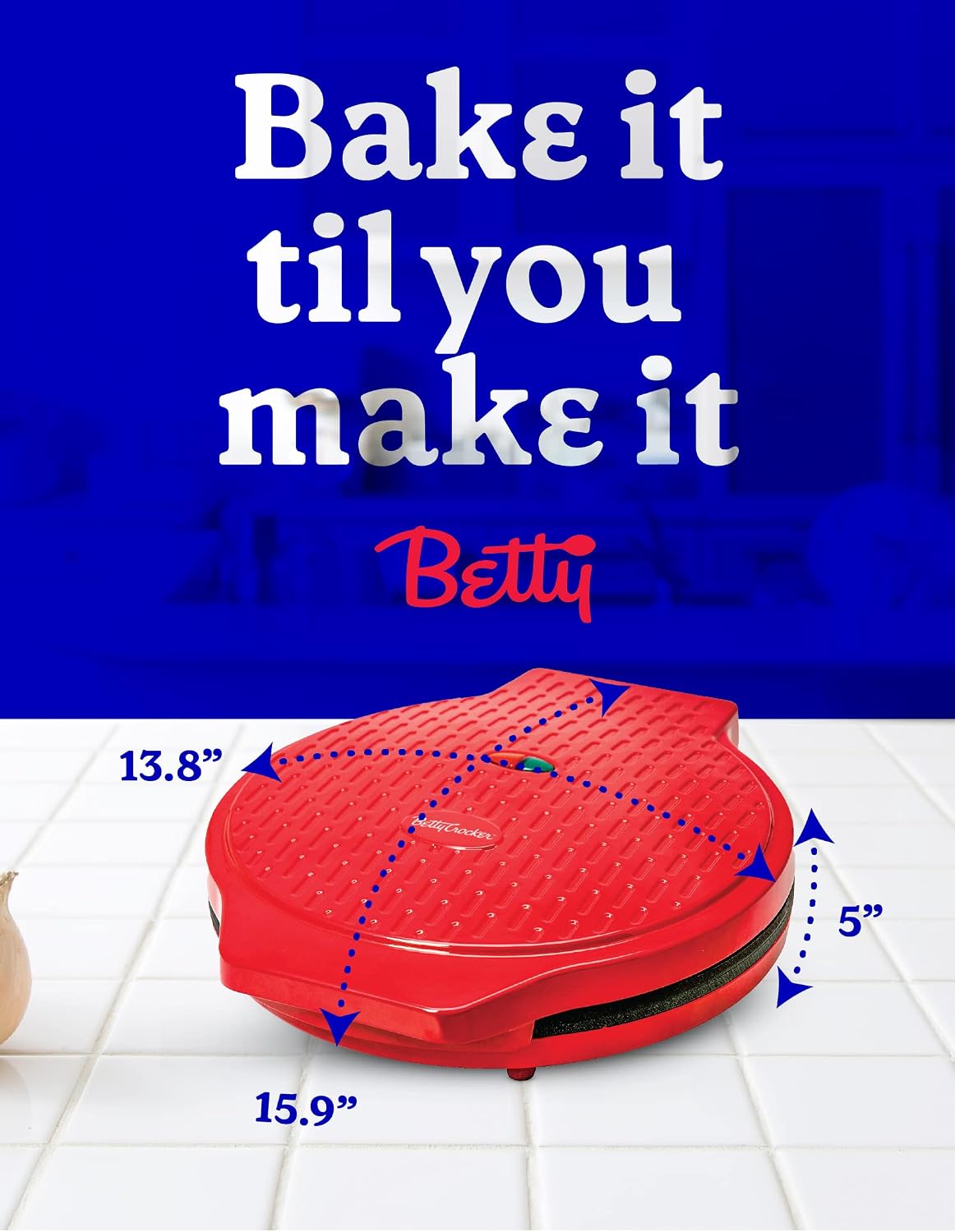 Betty Crocker™ 12-Inch Pizza Maker Plus