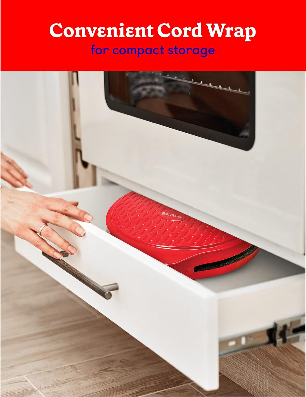 Betty Crocker™ 12-Inch Pizza Maker Plus